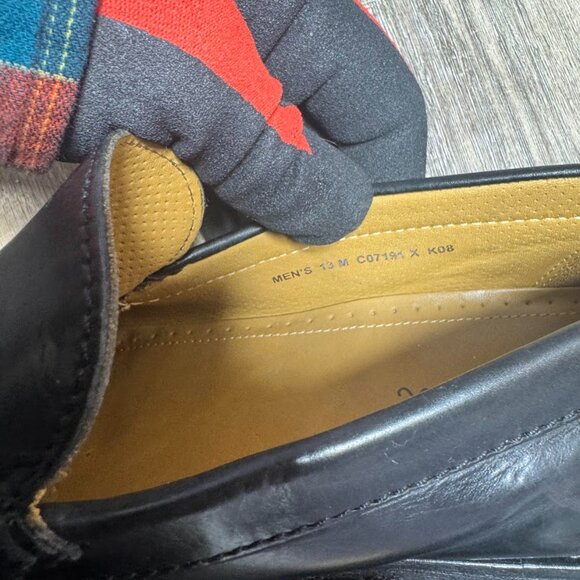 Cole Haan Black Leather Loafers Men's Size 13 - Picture 5 of 7